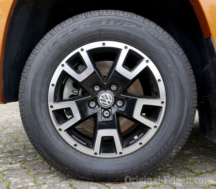 Volkswagen Aulufelge ARAGUA schwarz glänzend