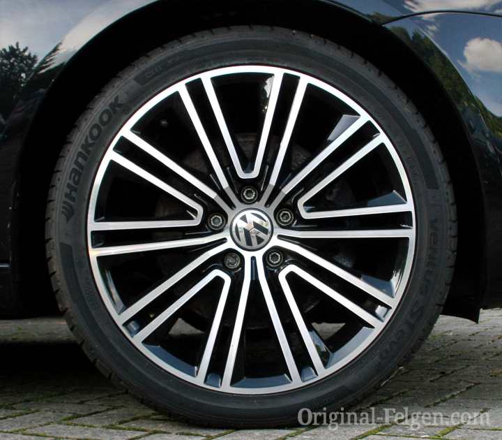 VW Alufelge VICENZA schwarz glänzend