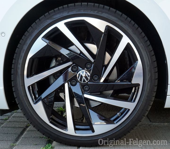 VW Alufelge NASHVILLE aluminium-glänzend schwarz