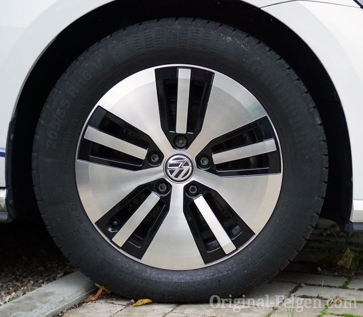VW Alufelge ASTANA aluminium schwarz glänzend