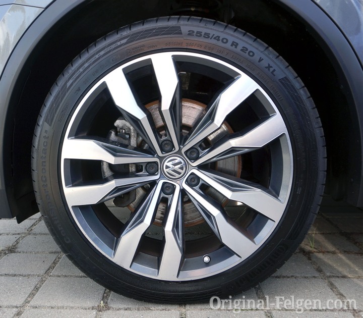 VW Alufelge SUZUKA dark graphite glanzgedreht