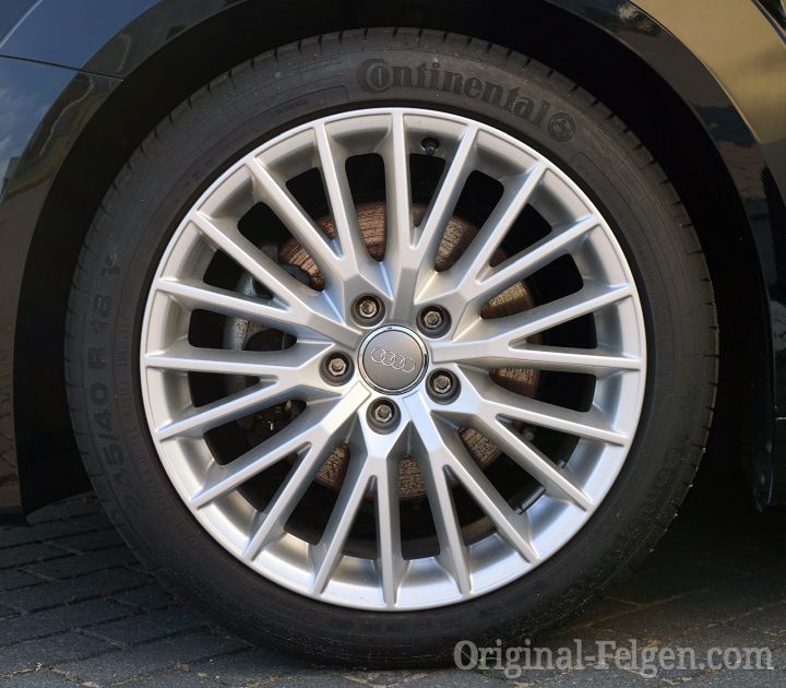 Audi Alufelge 5-YV-Speichen silber