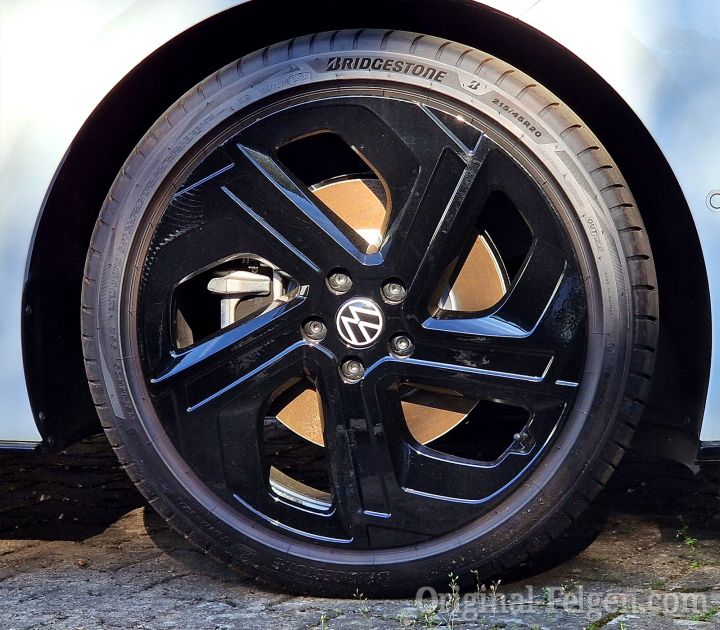 VW Alufelge SKAGEN schwarz-glänzend