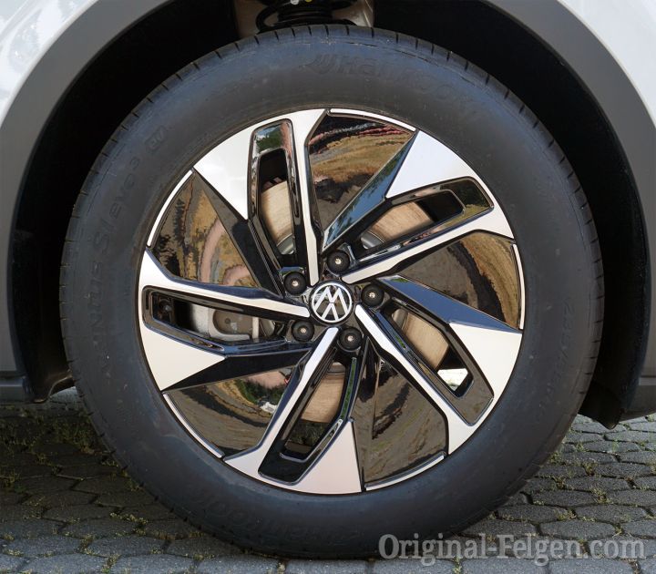 VW Alufelge HAMAR schwarz glanzgedreht