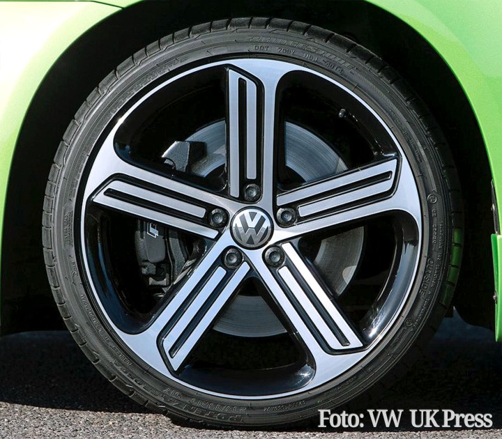 VW Alufelge CADIZ schwarz glänzend