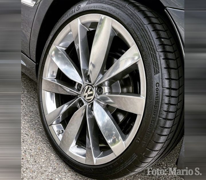 VW Alufelge 5-doppelspeichen Alufelge LUGANO bright chrome