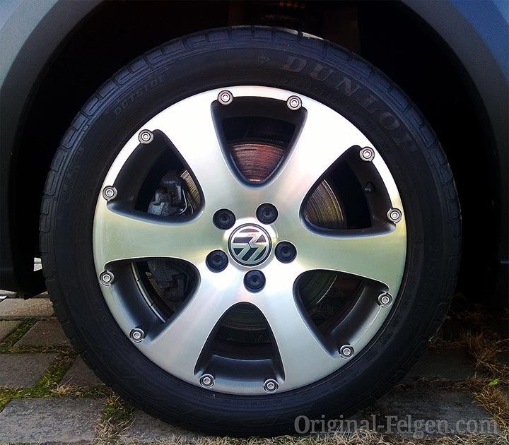 VW Alufelge FUNPLAY 6 Grau-Metallic 