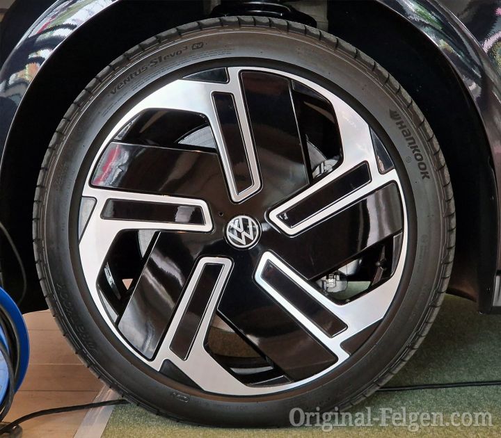 VW Alufelge Townsville aluminium-glänzend schwarz