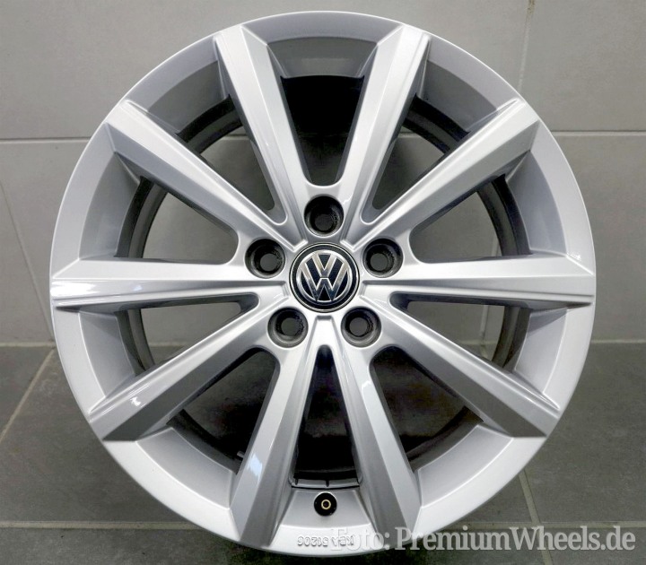 VW Alu Winterfelge MERANO brillantsilber