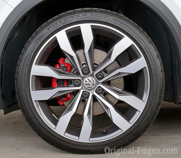 VW Zubehörrad Scheibenrad Alu SUZUKA dunkel graphit