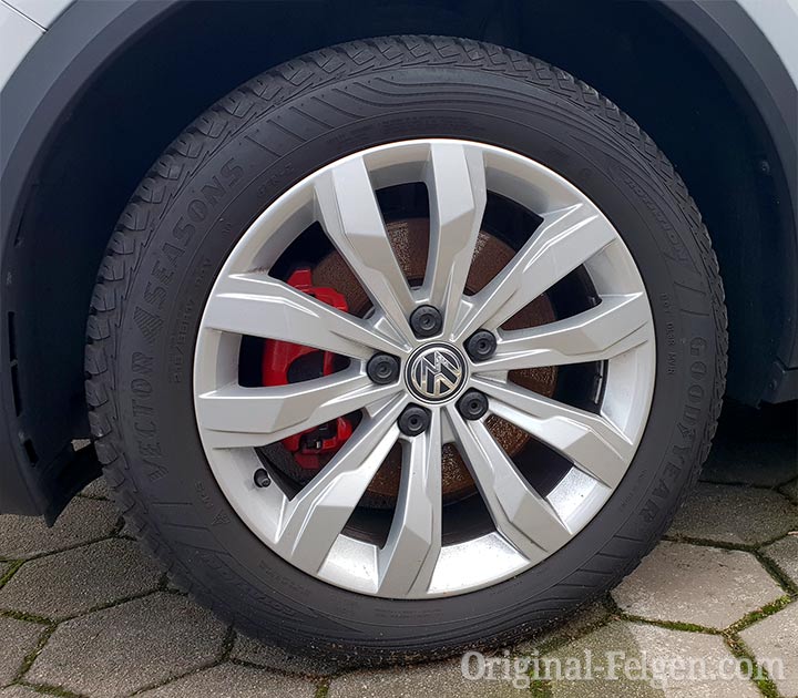 VW Alufelge KULMBACH silber