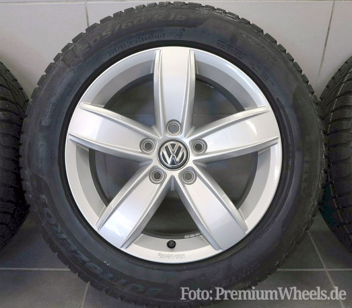 VW Alufelge CORVARA silber