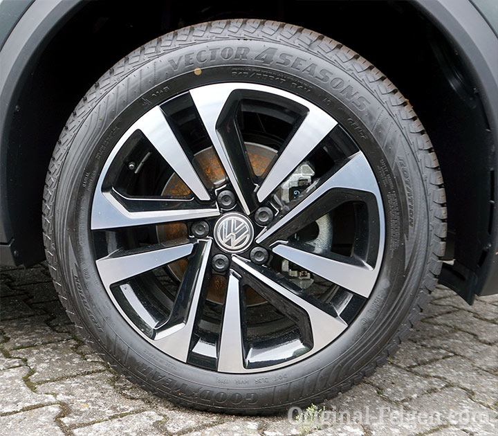 VW Alufelge DUBLIN Alu/schwarz