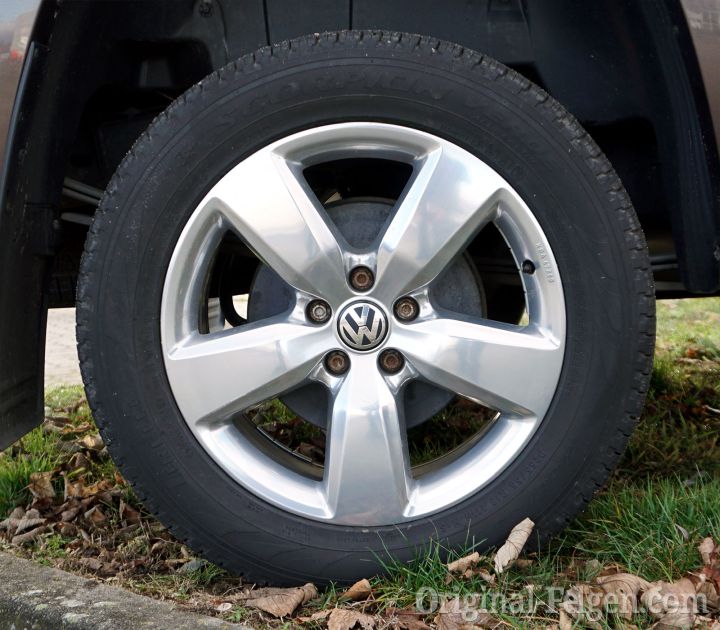 Volkswagen Zubehörfelge ARAGONIT poliert