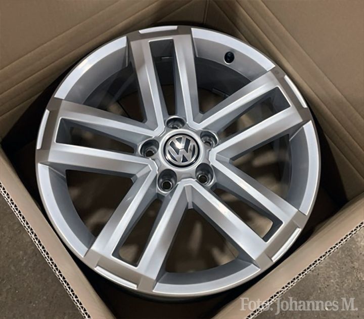 Volkswagen Aulufelge CANTERA silber