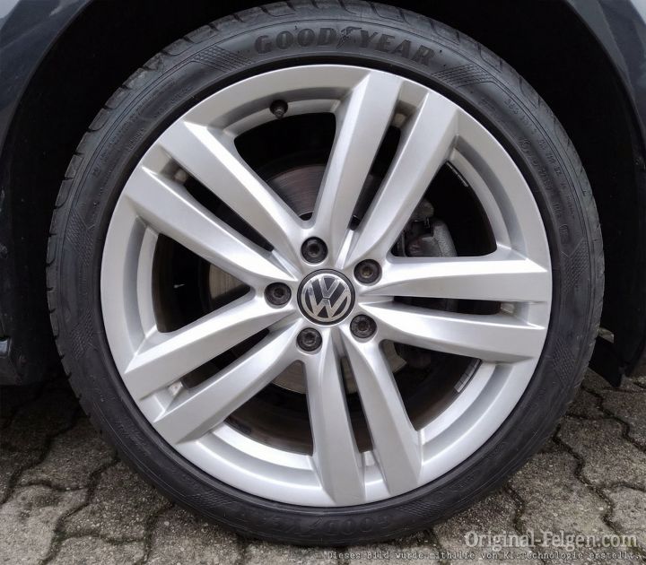 VW Alufelge KANSAS silber