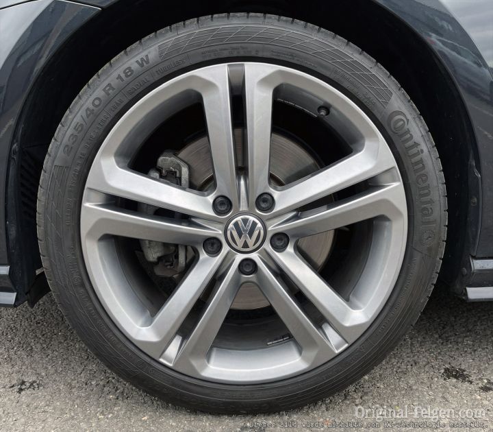 VW Alufelge MALLORY titanium silber
