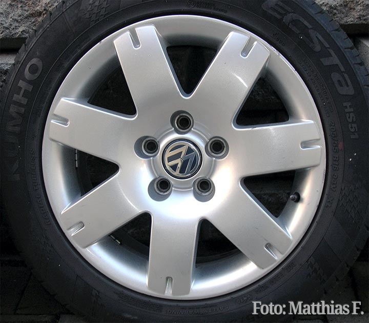 VW Alufelge ROAD AMERICA brillantchrom 
