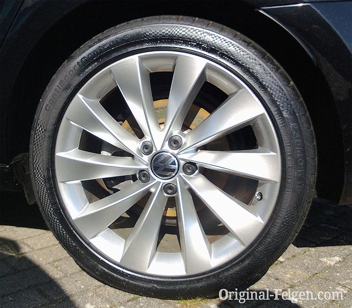 VW Alufelge INTERLAGOS bright chrome