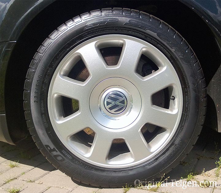 VW Alufelge CHAMPION brillantchrom