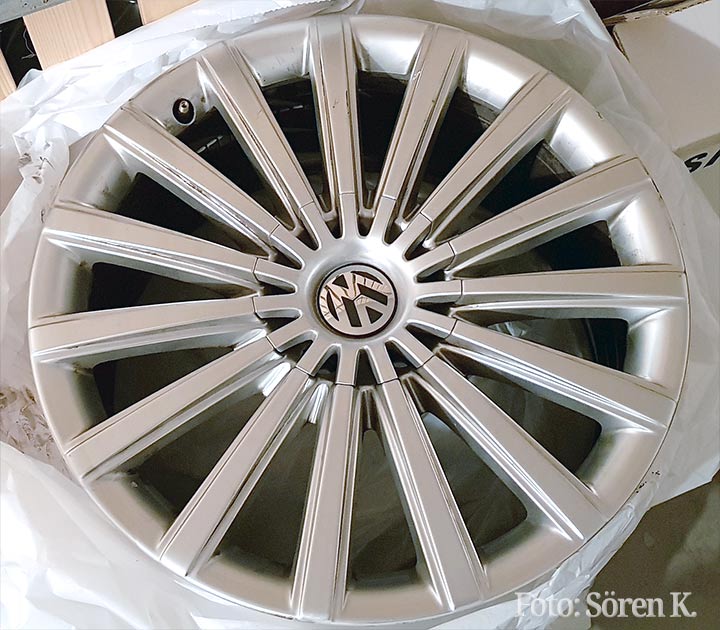 Original VW Alufelge TELESTO silber