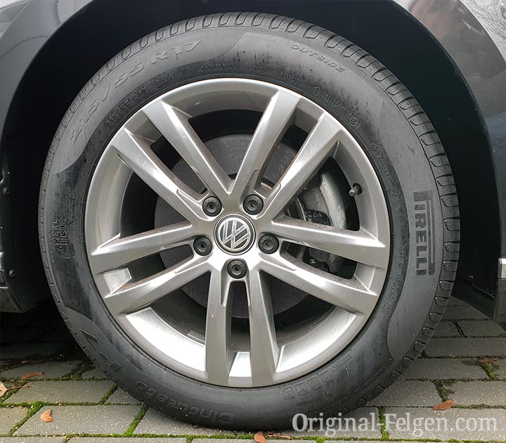 VW Zubehör Alufelge SALVADOR grau metallic