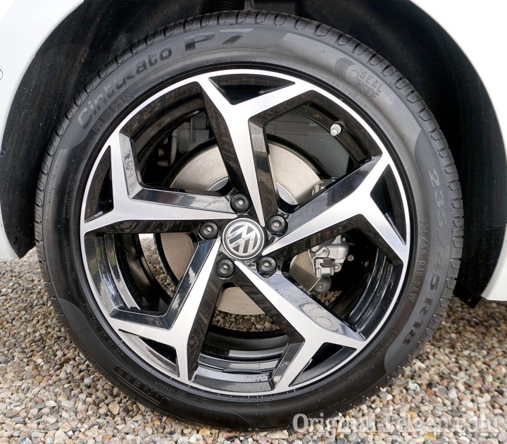 VW Zubehör Alufelge BONNEVILLE schwarz glanzgedreht