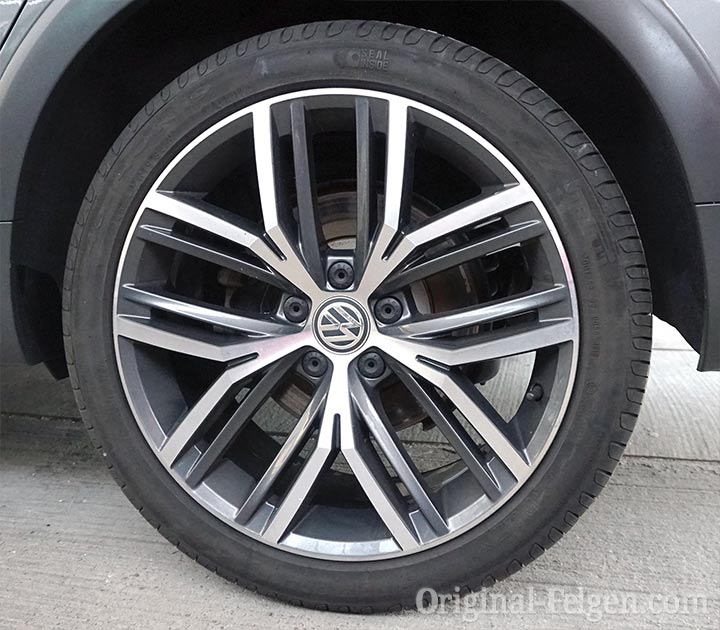 VW Alufelge ALBERTVILLE dark graphit/glanzgedreht