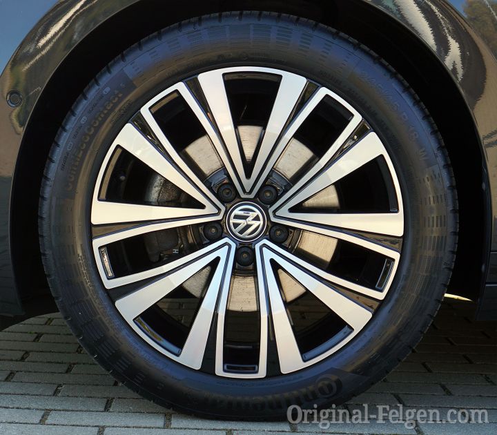 VW Alufelge MUSCAT schwarz glänzend