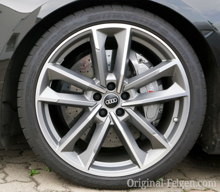 Audi Sport Alufelge titan grau/poliert