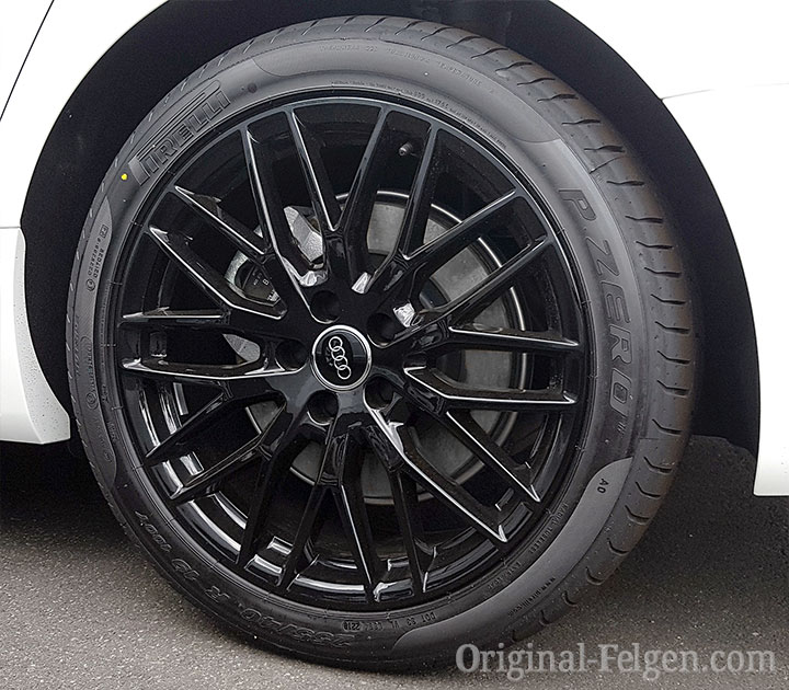 Audi Aufelge 10-Y Speichen-Design Anthrazitschwarz glänzend
