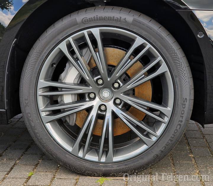 Audi Alufelge 5-Doppelspeichen-V Design graphitgrau