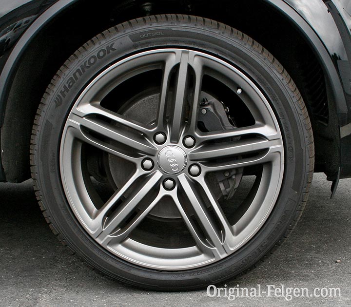 Audi exclusive 5-segment design titanium