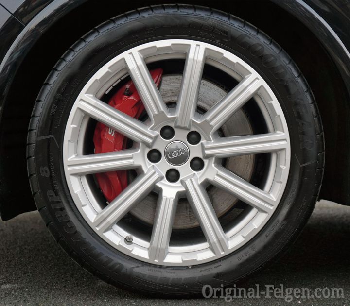 Audi Alufelge 10-Arm Alufelge silber