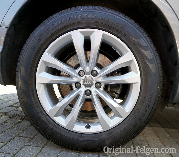 Audi Alufelge 5 Doppelspeichen Design