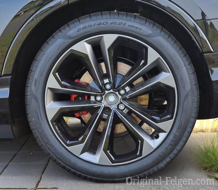 Audi Sport Alufelge 5-D Doppelmodulbauweise dunkelgrau matt