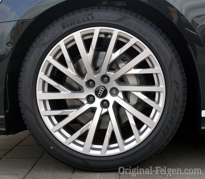 Audi Alufelge 10-Speichen-Y-Design silber