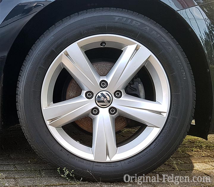 VW Alufelge SPIN silber