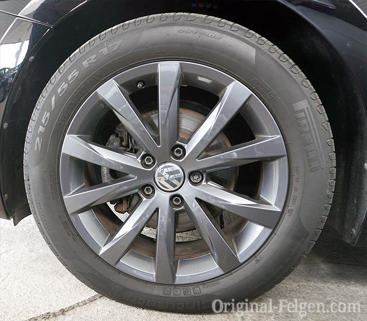 VW Alufelge grau anthrazit