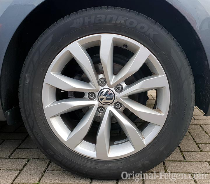 VW Alufelge silber