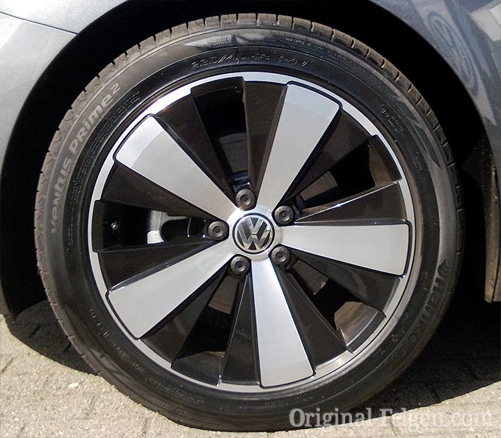 VW Alufelge TWISTER schwarz glänzend