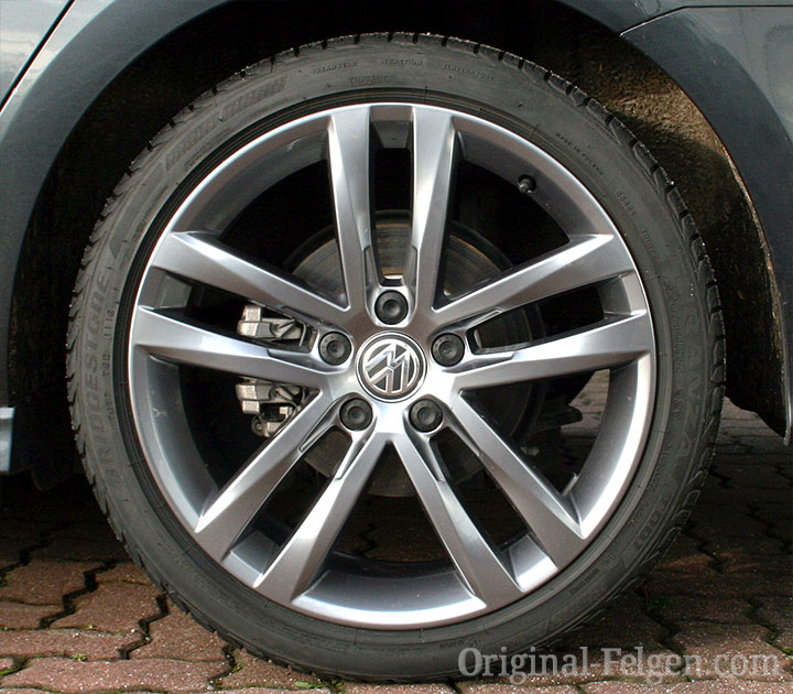 VW Alufelge SALVADOR bright chrome