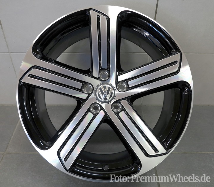 VW Alufelge CADIZ anthrazit glanzedreht