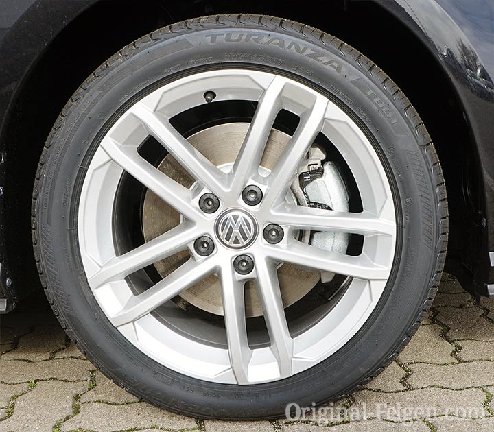 VW Alufelge CURITIBA diamond silber