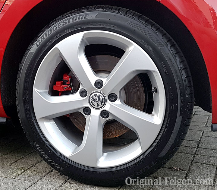 VW Alufelge BROOKLYN diamond silber