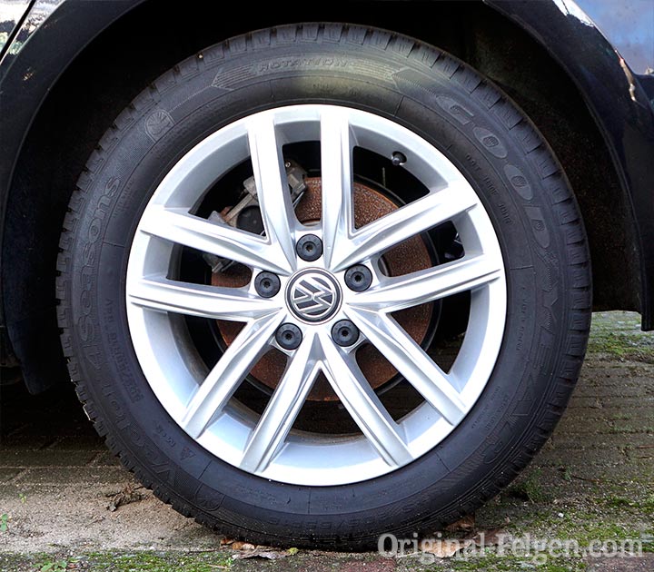 VW Alufelge HITA diamond silber