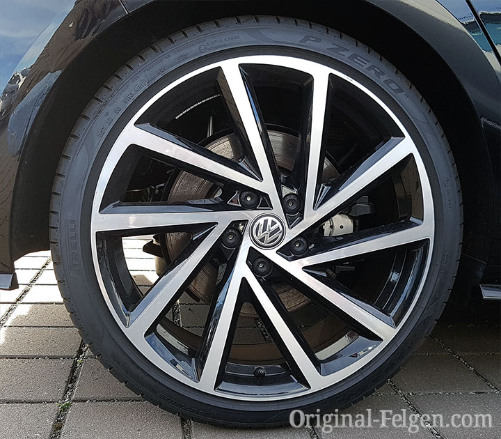 VW Alufelge SPIELBERG aluminium schwarz glänzend