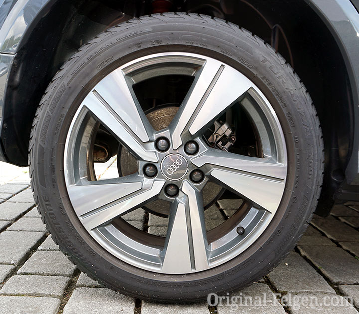 Audi Alufelge 5-Arm-Dynamik-Design