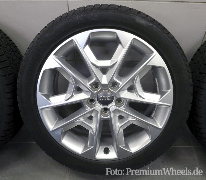 Audi Alufelge 5-Arm-Design silber