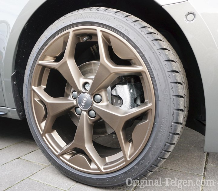 Audi Alufelge 5-Y-Speichen bronze